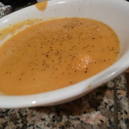 Creamy Vegan Roasted Butternut Squash Soup