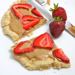 PB+J Dessert Pizza