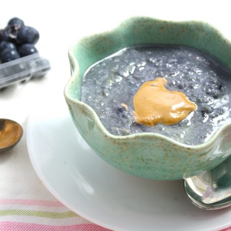 Blueberry Stuffed Low Carb “Cocomeal”