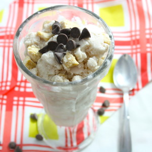 Homemade DQ Cookie Dough Blizzard