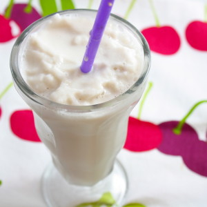 The World’s Healthiest Vanilla Milkshake