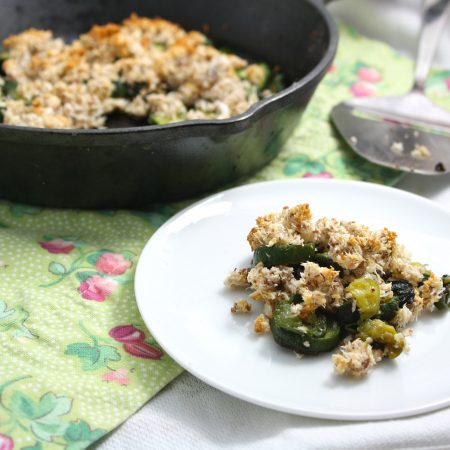 Zucchini Skillet Cobbler