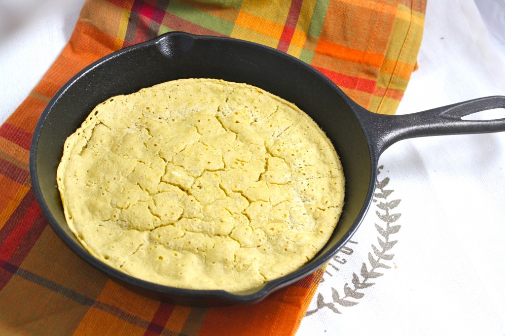 Cast Iron Skillet Cornbread - Female Foodie