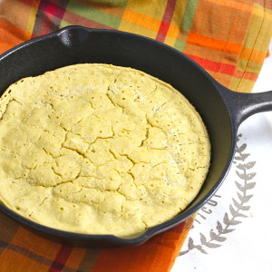 Low Carb Skillet “Corn”bread