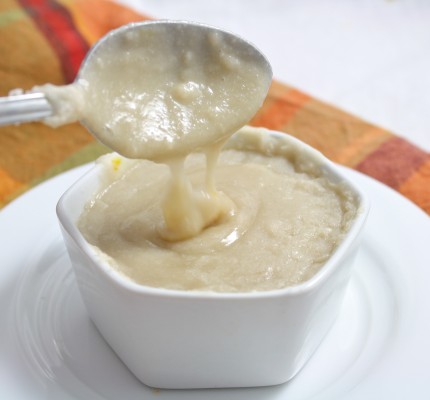 Homemade Healthy Sweetened Condensed Milk- Vegan, sugar free, and only 60 calories for a whole cup!