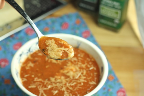 Creamy Tomato Soup- You'll want to dive in head first. Only 41 calories a serving!