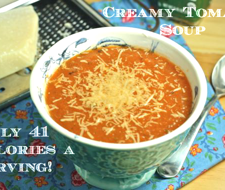 Creamy Tomato Soup (Vegan/Low Fat/Paleo/Low Sodium)