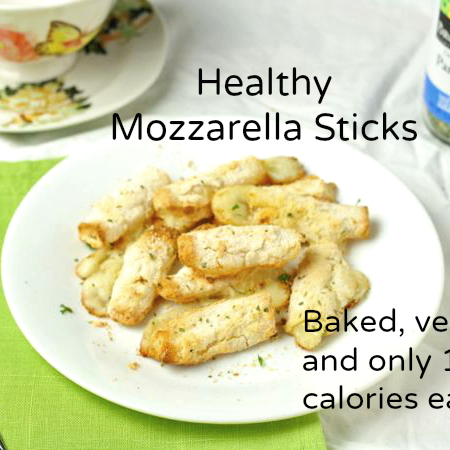 Healthy Mozzarella Sticks (Baked/Vegan/Grain Free/Paleo)