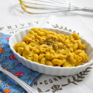 Low Fat Vegan Pumpkin Mac and Cheeze