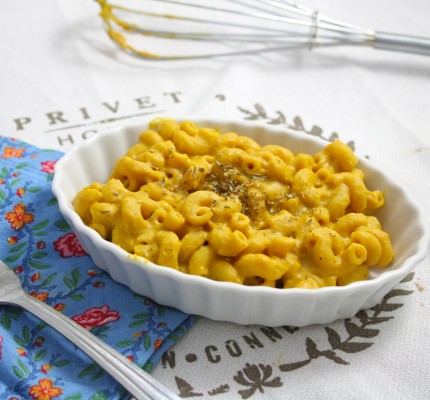 Low Fat Pumpkin Mac and Cheeze