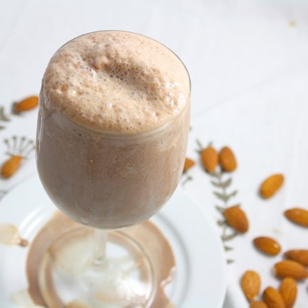 Chocolate Peanut Butter Milkshake (Vegan/Low Carb/Paleo/Sugar Free)