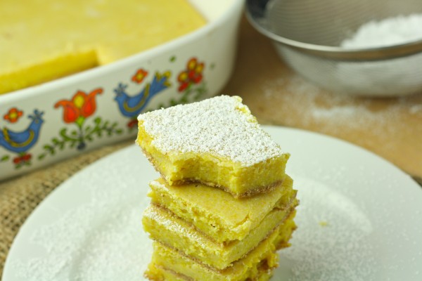 Healthy Lemon Bars