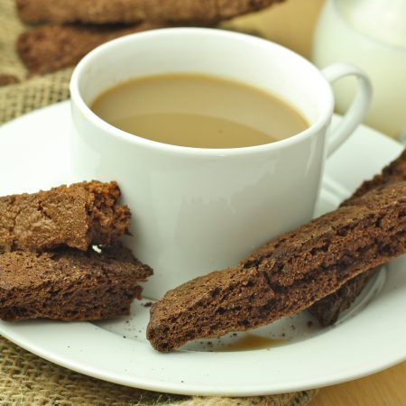 My Favorite Healthy Chocolate Biscotti (Paleo/Low Carb/Vegan/Gluten Free)