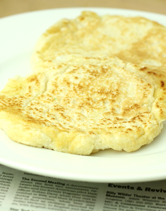 Coconut Flour Flatbread (Low Carb/Paleo/Vegan/Low Calorie/Easy)