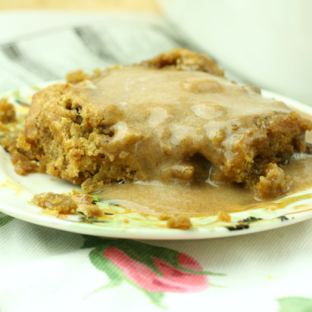 Healthy Easy Sticky Toffee Pudding