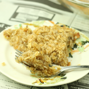 Amazing Healthy Oatmeal Pie