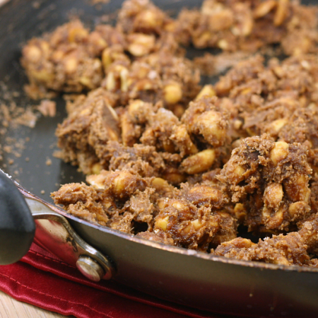 Healthy Candied Peanuts