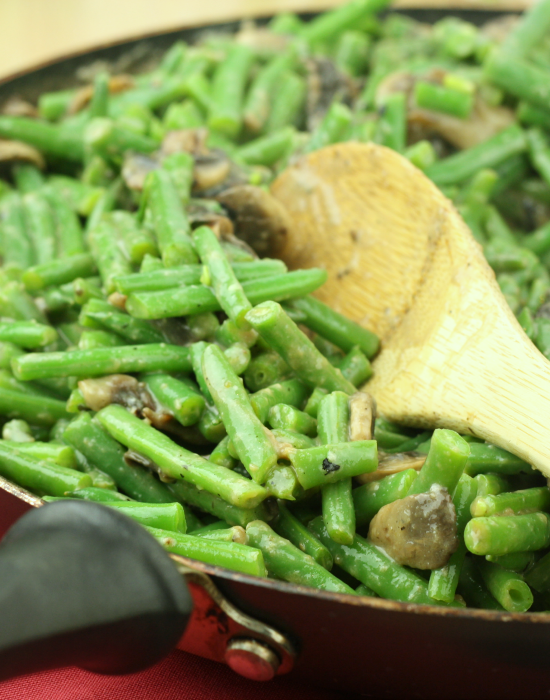 Healthy Green Bean Casserole