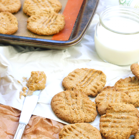 Healthy Peanut Butter Cookies