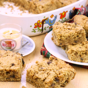 Cookie Dough Crumble Bars