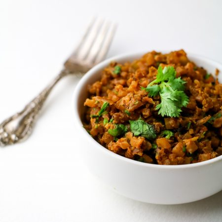 Scrumptious Cauliflower Spanish “Rice”