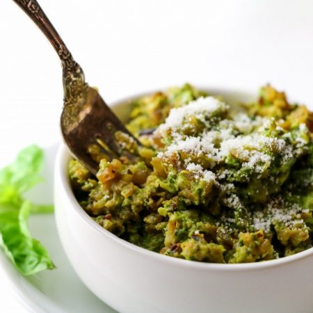 Low Carb Pesto Rice