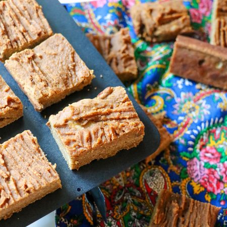 Peanut Butter Banana Bread Bars