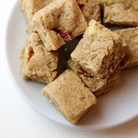 Healthy Pecan Praline Fudge