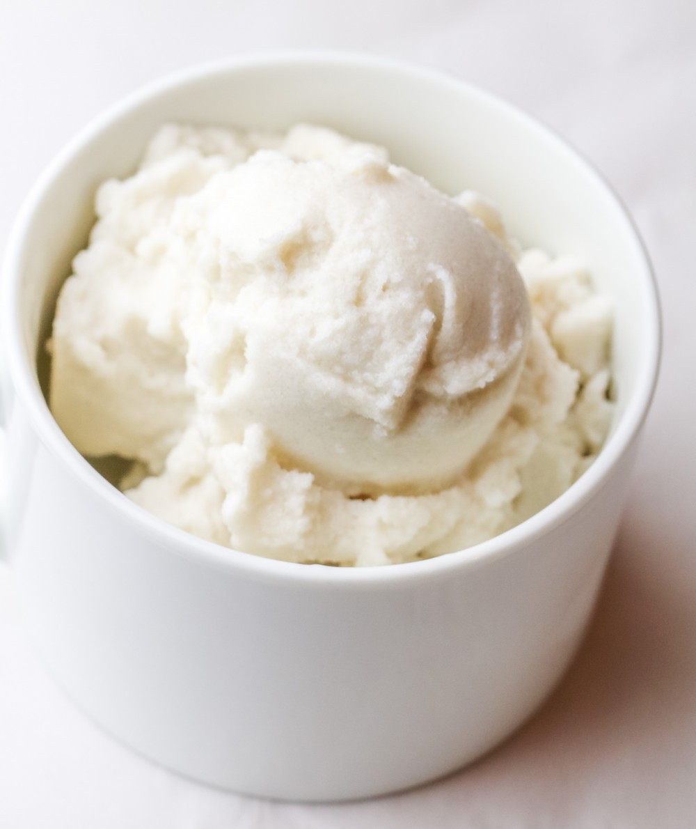 Healthy Single Serving Ice Cream (No Ice Cream Maker Needed!)